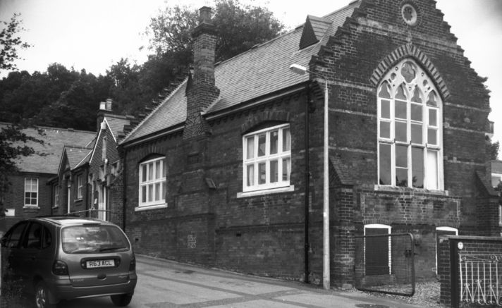 Historic Image of Thorpe's first school