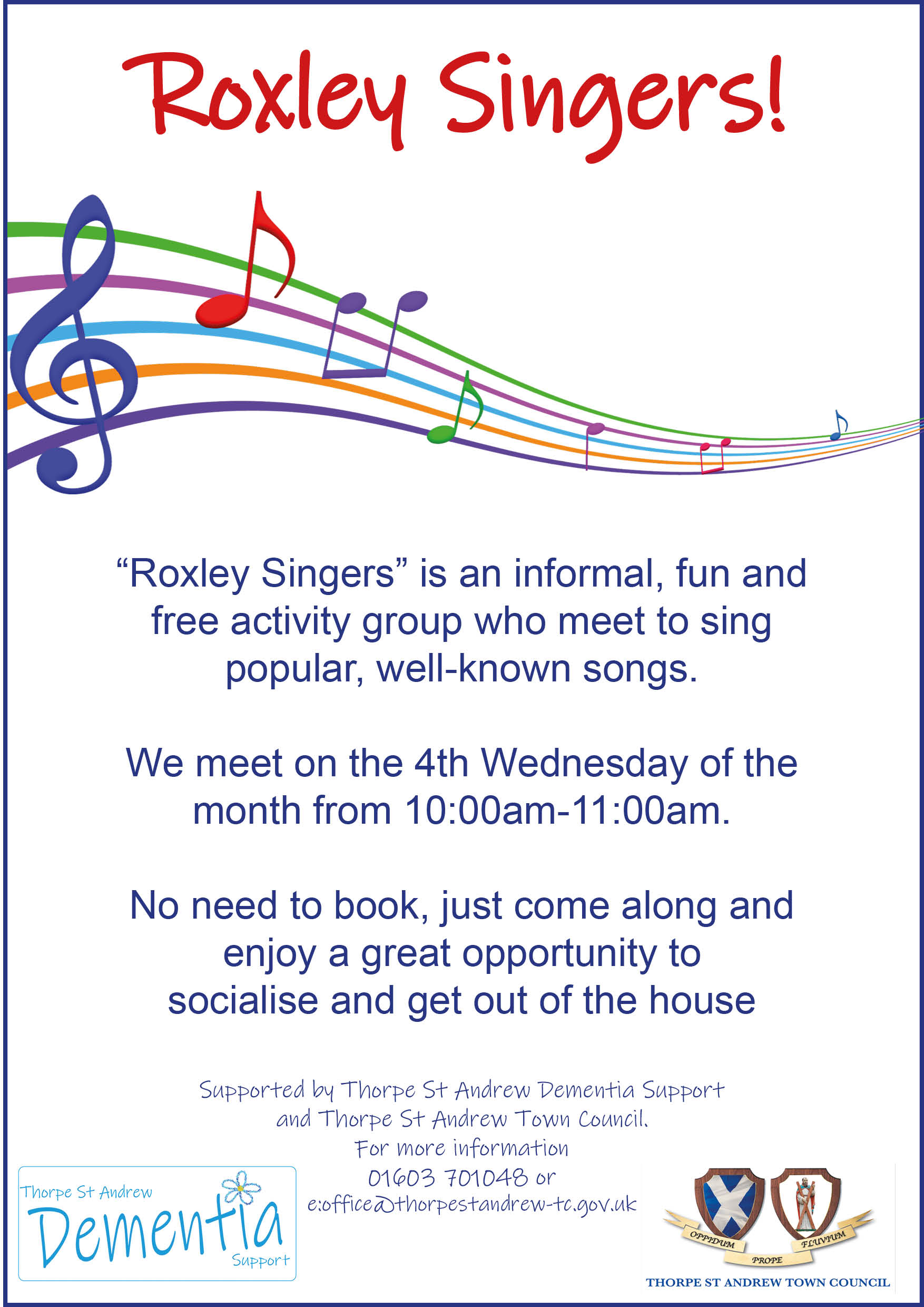 A5 Community Group Flyers